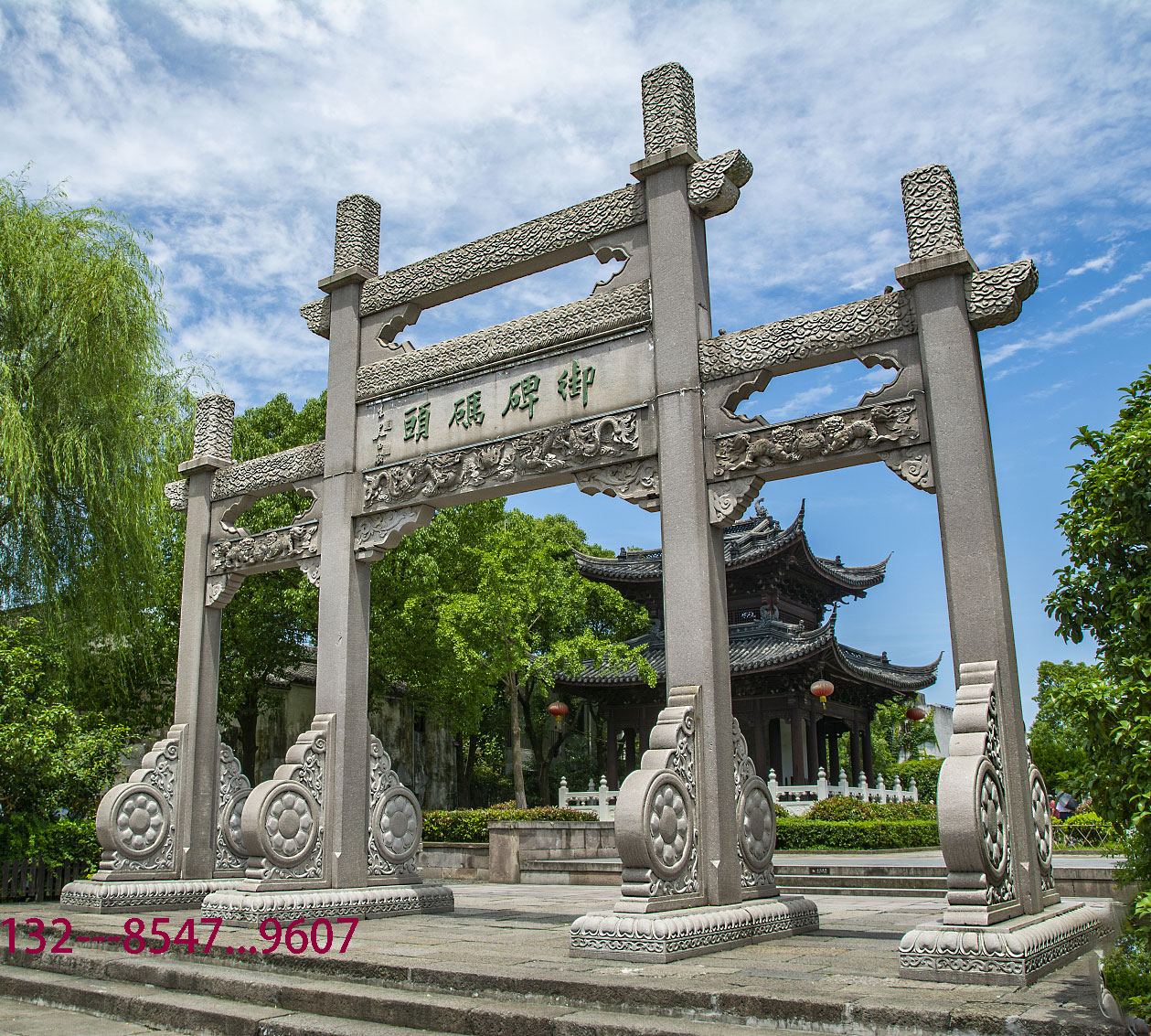 2022農(nóng)村村莊石牌樓全新低價出售與展示