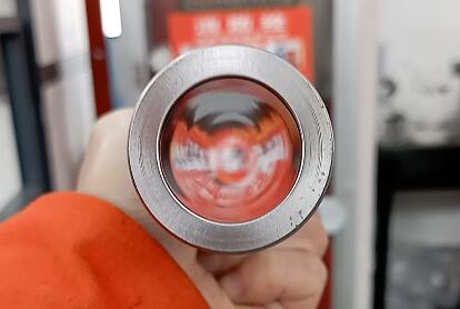 高液壓鋼管內(nèi)壁拋光，磨粒流拋光實錄！